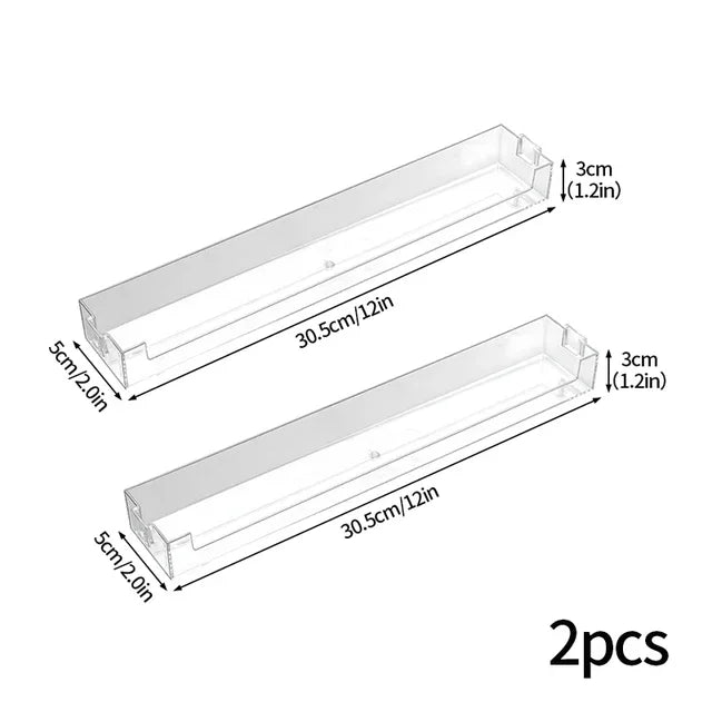 DecorBites™ Wall Mounted Transparent Storage Rack for Figures