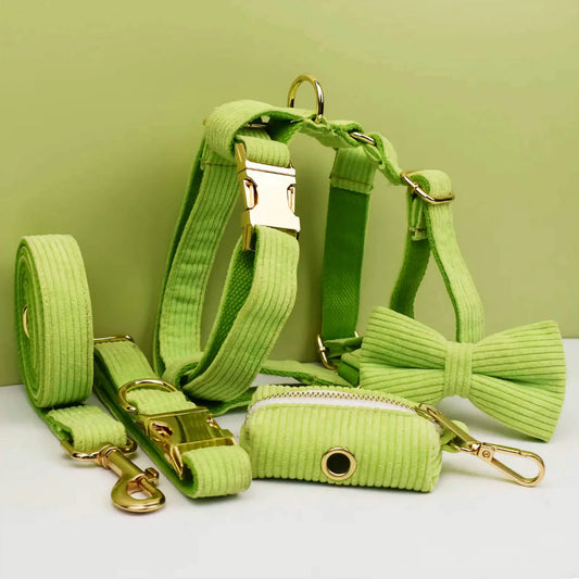 Apple Green Corduroy Set