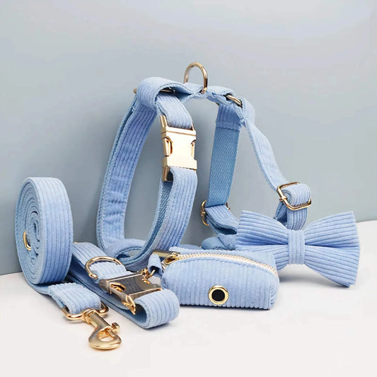 Blue Corduroy Set