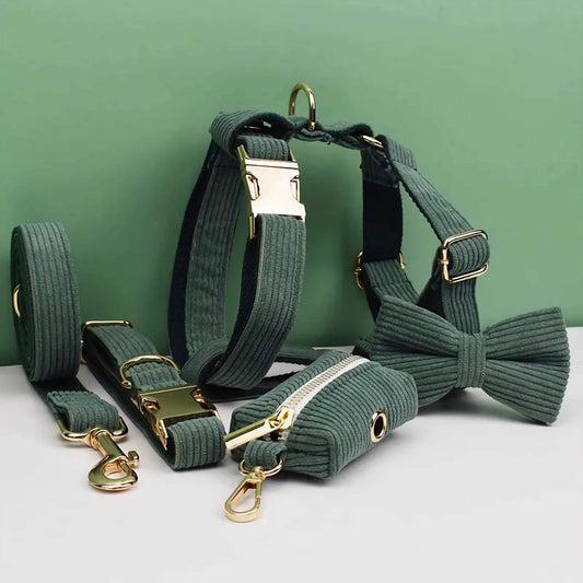 Dark Green Corduroy Set