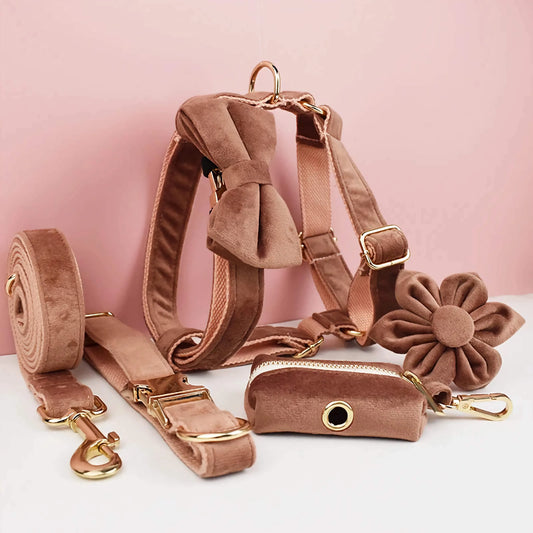 Dusty Pink Velvet Set