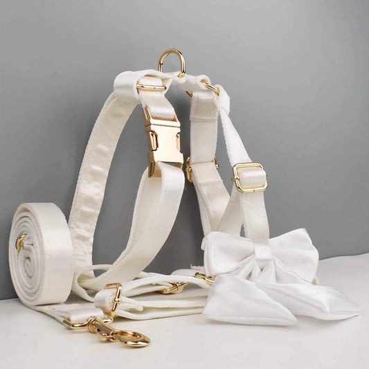 Wedding Pure White Satin Set