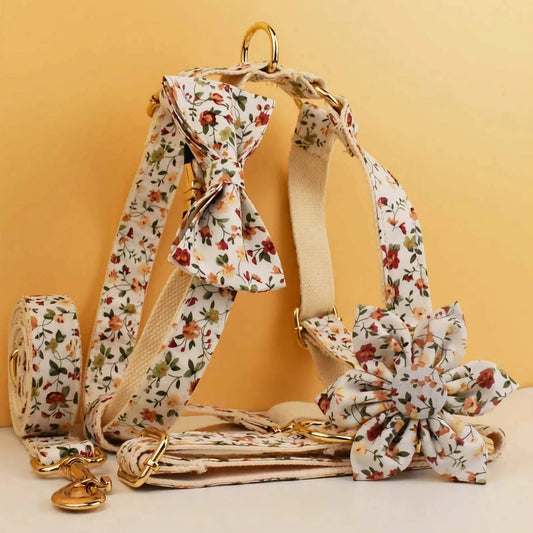 Soft Ivory Blossom Floral Set