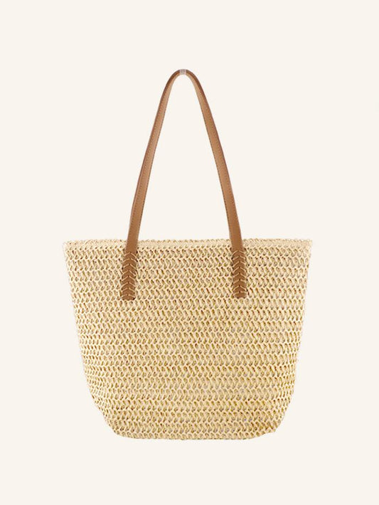 Woven Tapered Tote