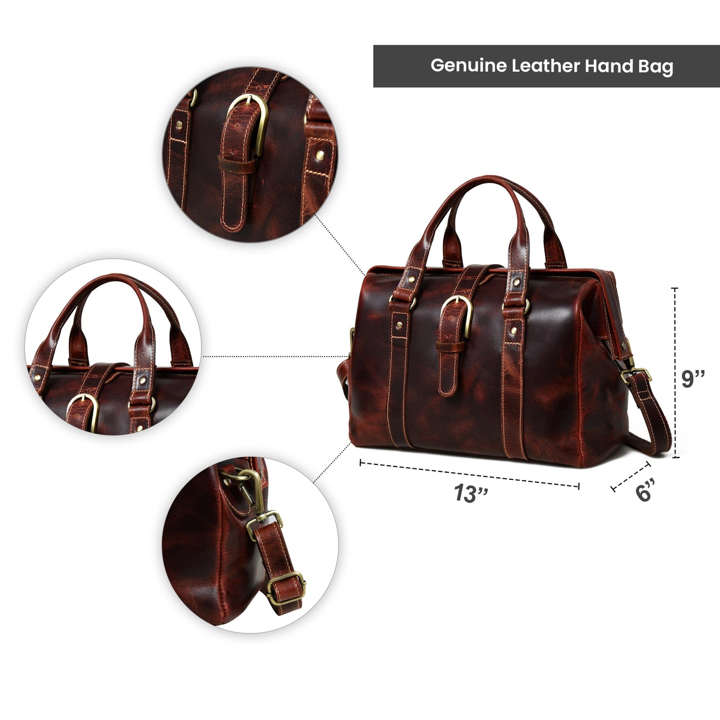 Wineberry Chic Handbag
