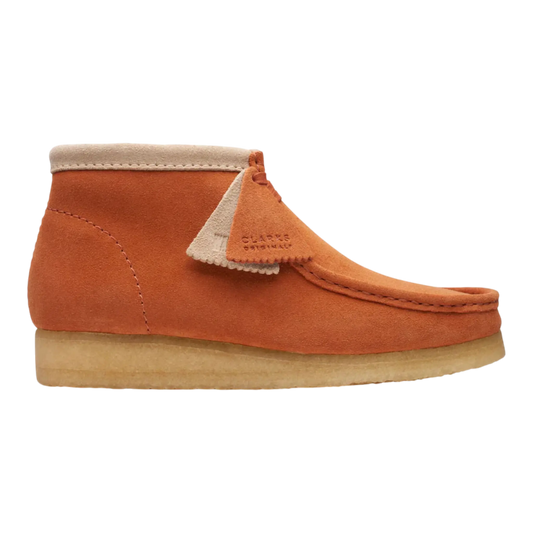 Clarks Originals Wallabee Boot Men Boots Dark Tan Suede
