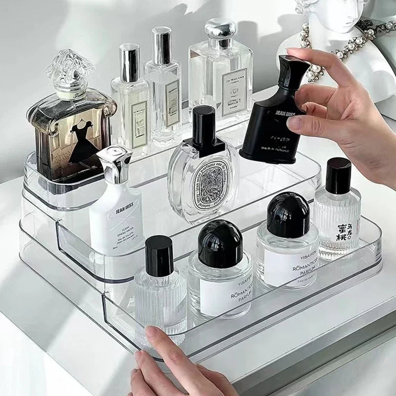 DecorBites™ 3 Tier Perfume & Cosmetic Organizer Stand