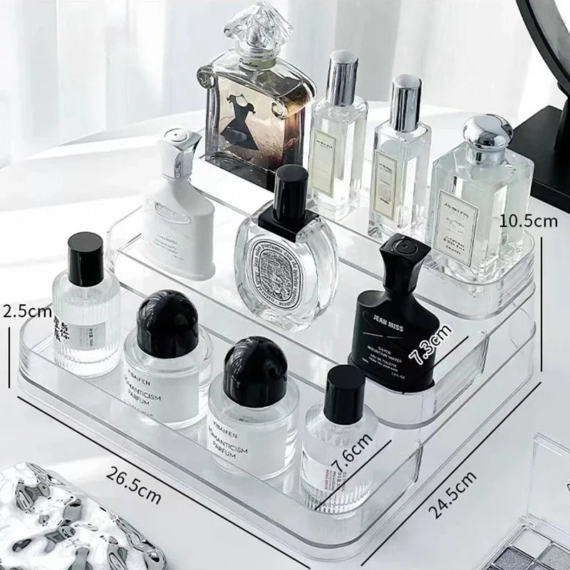 DecorBites™ 3 Tier Perfume & Cosmetic Organizer Stand