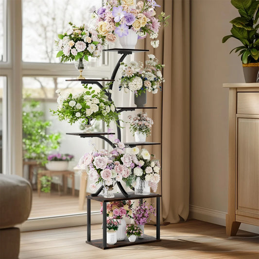 DecorBites™ 7 Tier Tree Plant Stand Display Rack