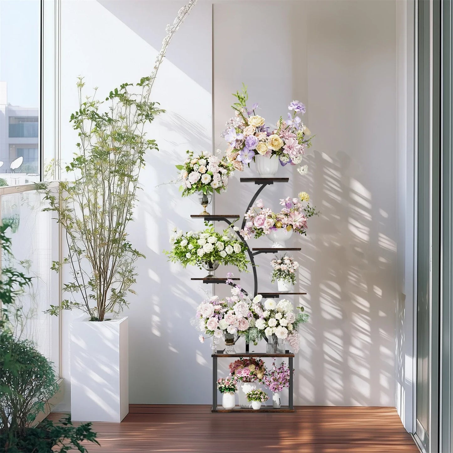 DecorBites™ 7 Tier Tree Plant Stand Display Rack