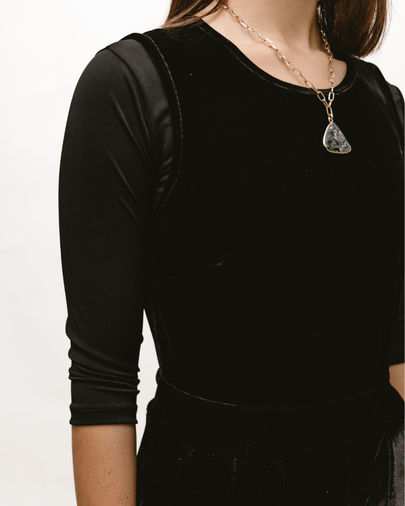 Elegant 3/4 Sleeve Halftee