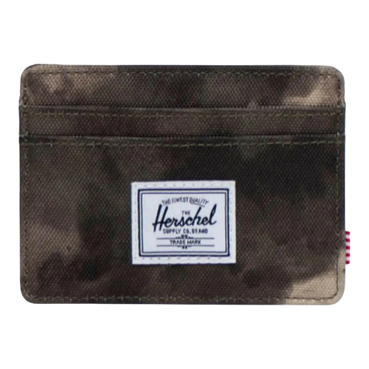 Herschel Supply Co. Charlie Cardholder Wallet Painted Camo Women Card Case