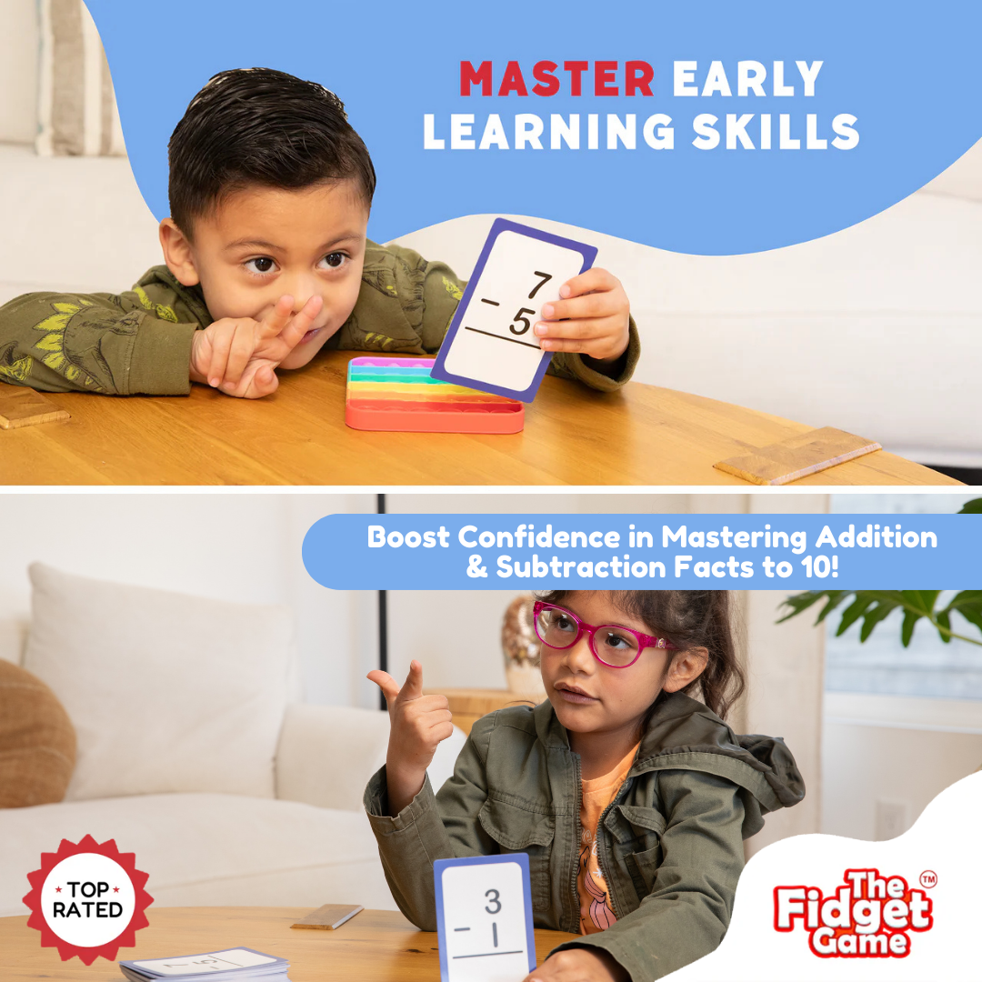 .Pre-K & Kindergarten Addition & Subtraction Card Pack