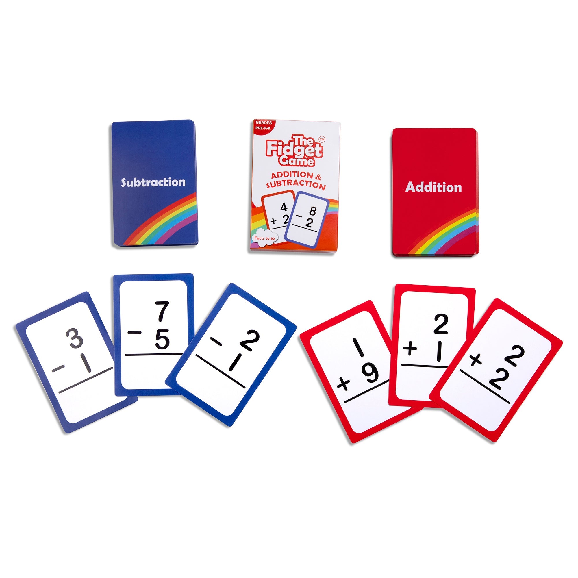 .Pre-K & Kindergarten Addition & Subtraction Card Pack
