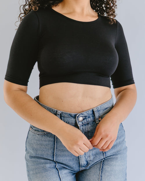 Classic Elbow Halftee