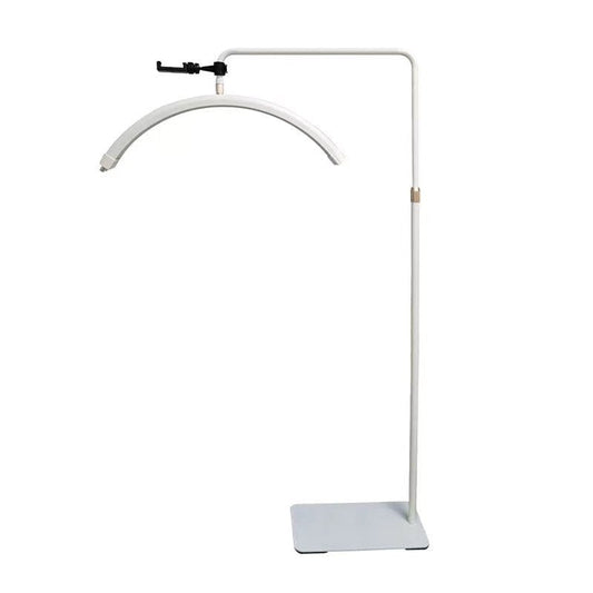 Tattoo Estheticians Pmu Eyelash LED Floor Light,  moon Lamp with phone holder