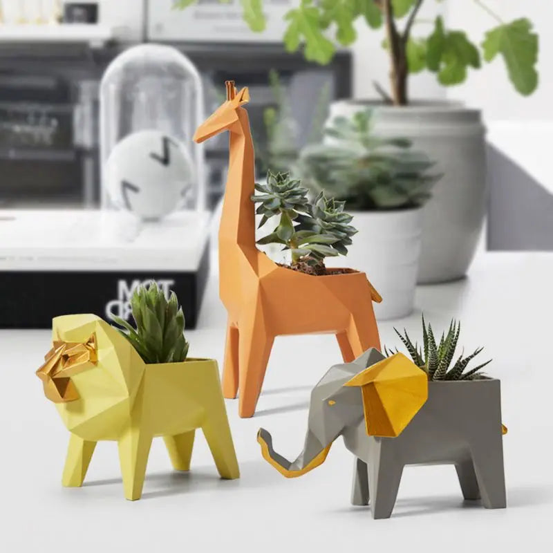 "DecorBites™ Giraffe 3D Papercraft Sculpture for Home & Office Decor - Handmade Origami Model"