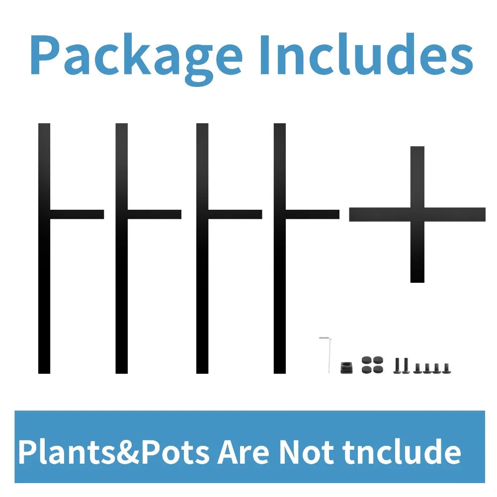 DecorBites™ Adjustable Metal Plant Stand for 12-16 Inch Pots
