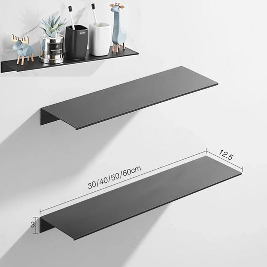 DecorBites™ Aluminum Floating Shelves for Bathroom and Kitchen