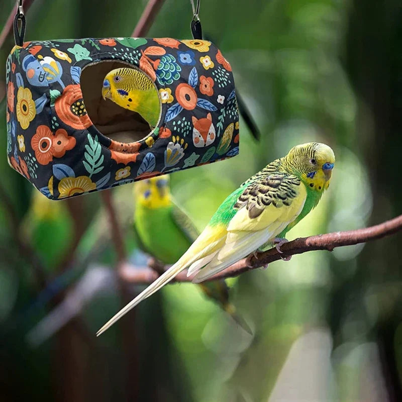 DecorBites™ Cozy Hanging Hammock for Small Pets