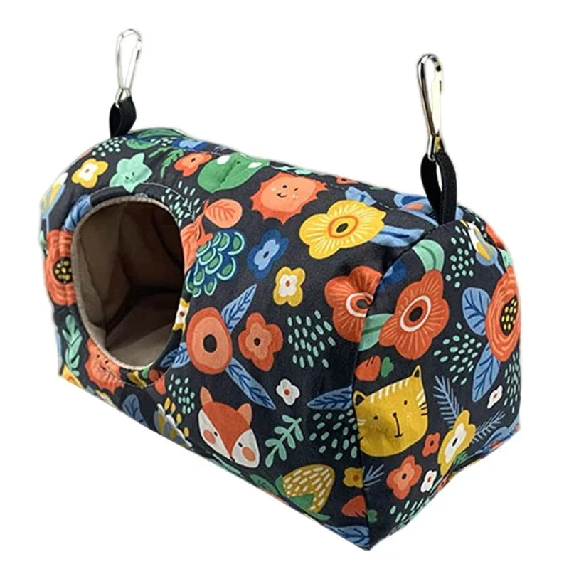 DecorBites™ Cozy Hanging Hammock for Small Pets