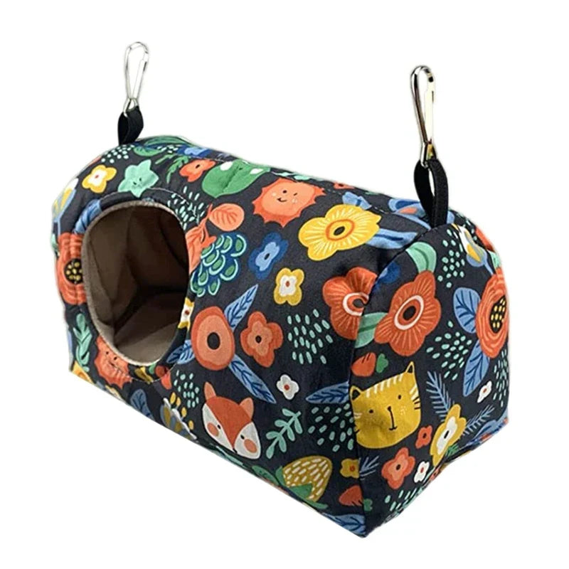 DecorBites™ Cozy Hanging Hammock for Small Pets