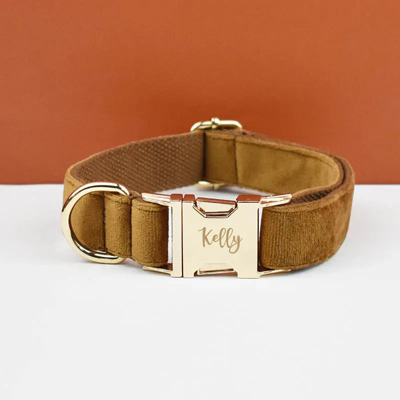 Light Coffee Velvet Set