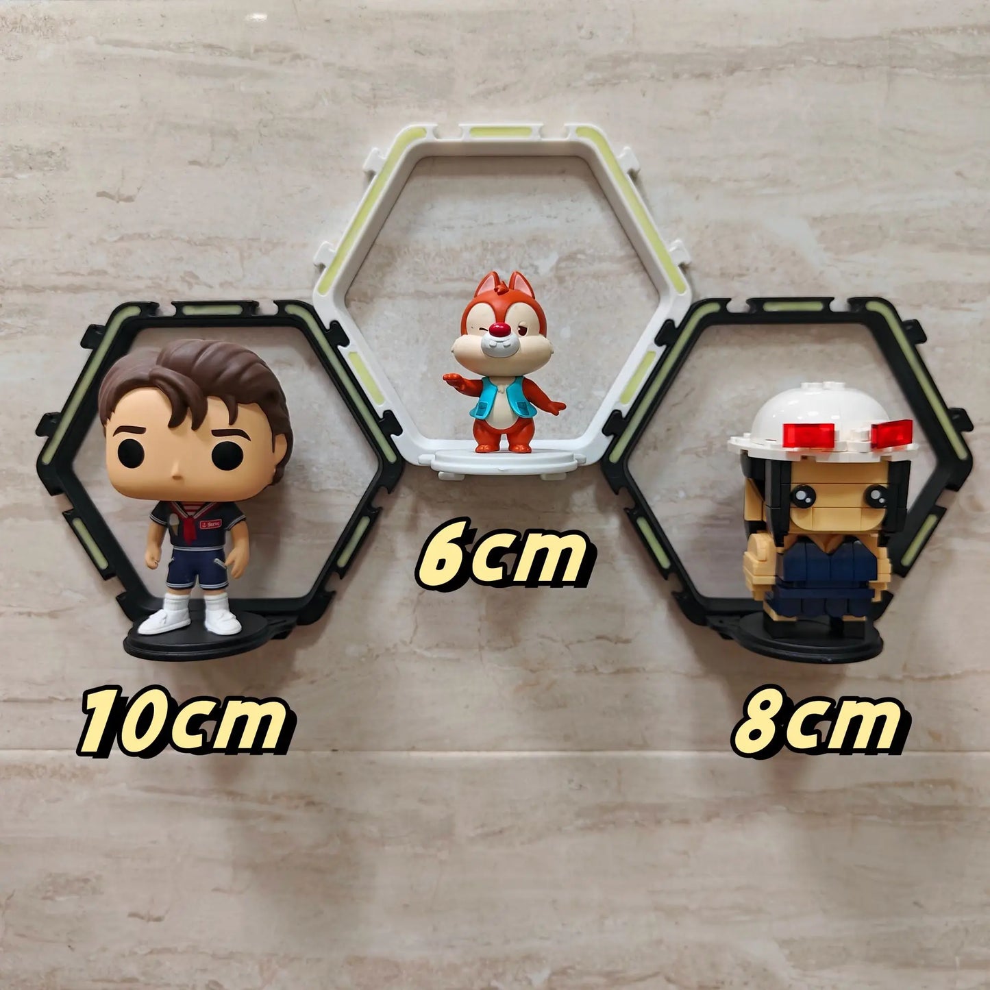 DecorBites™ Floating Display Shelf for Collectible Toys
