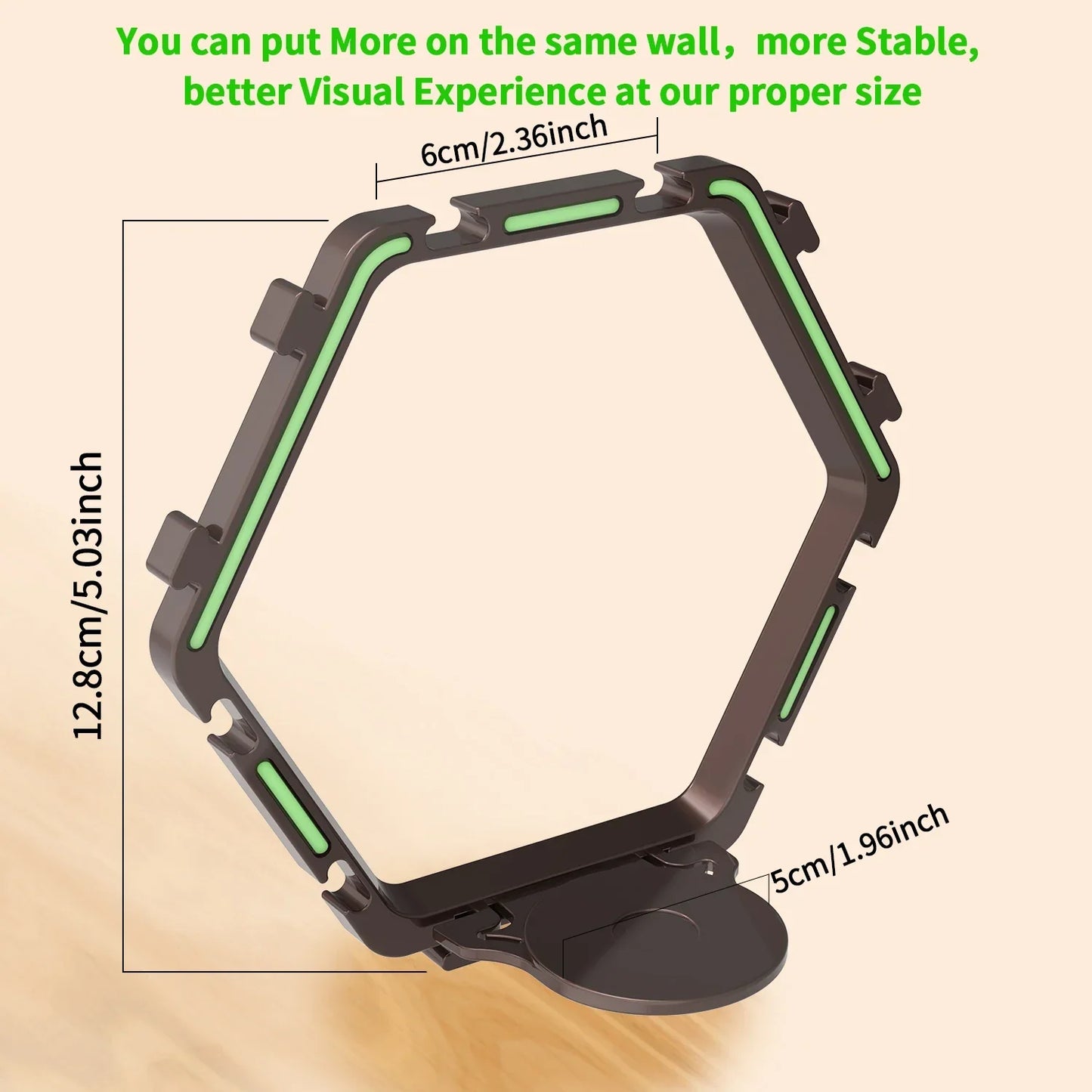DecorBites™ Floating Display Shelf for Collectible Toys