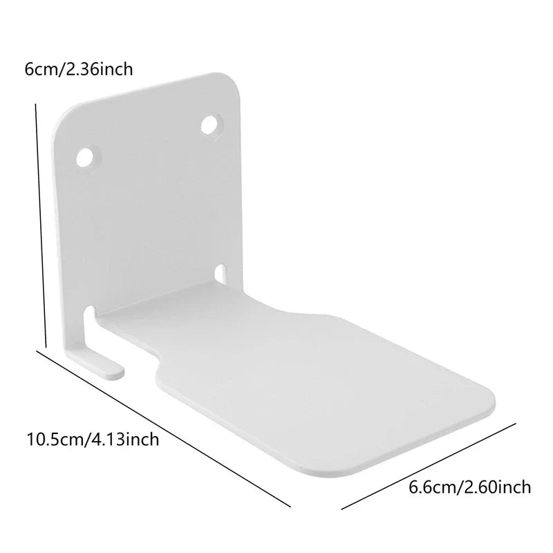 DecorBites™ Floating Metal Bookshelves - Set of 2