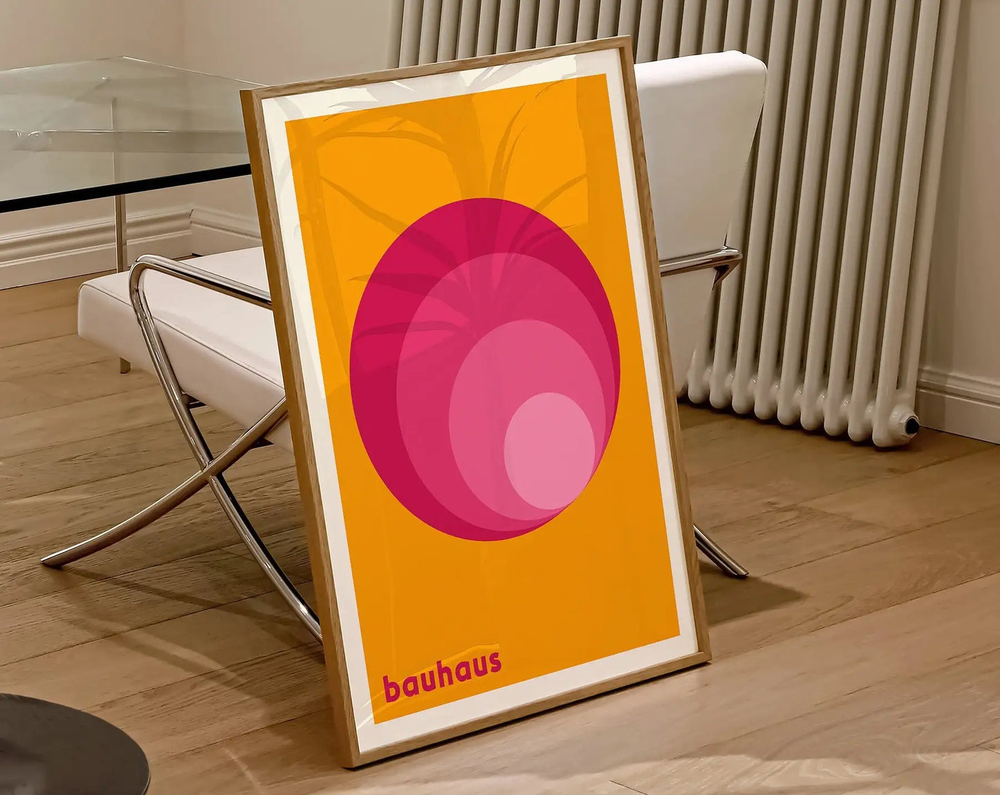 DecorBites™ Geometric Bauhaus Canvas Poster - Retro Home Decor