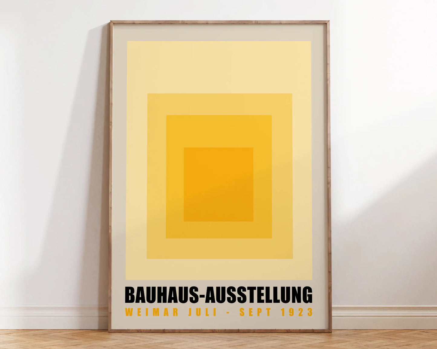 DecorBites™ Geometric Bauhaus Canvas Poster - Retro Home Decor
