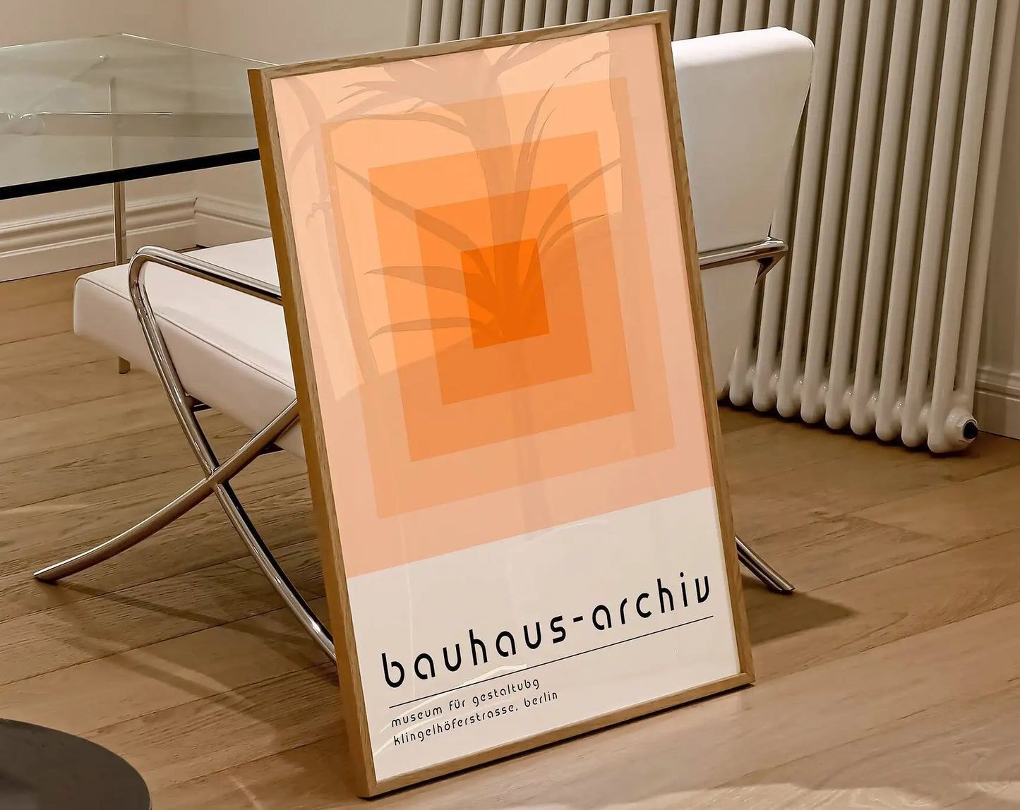 DecorBites™ Geometric Bauhaus Canvas Poster - Retro Home Decor