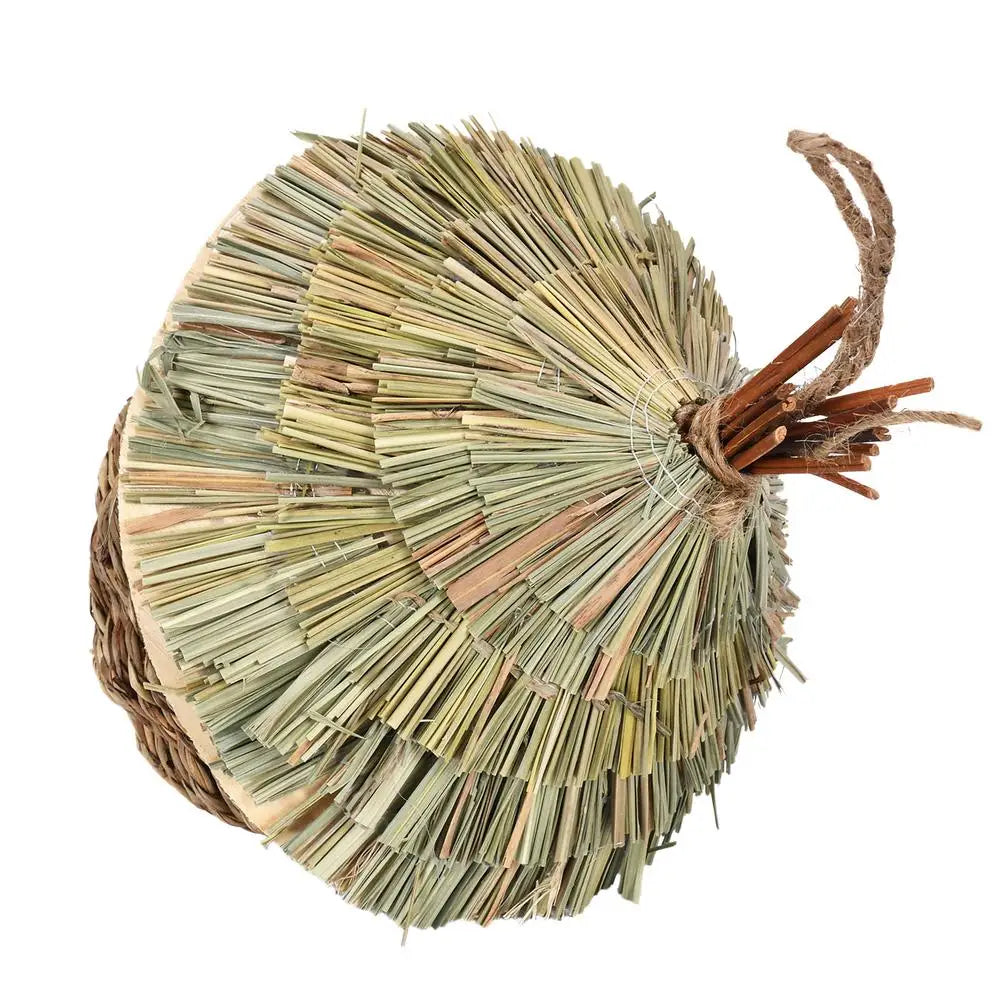 DecorBites™ Hand-woven Hummingbird Nest House for Garden
