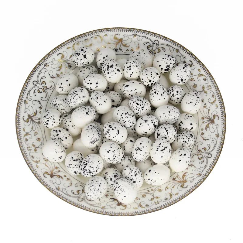 DecorBites™ Handmade Round Rattan Bird Nest Decoration