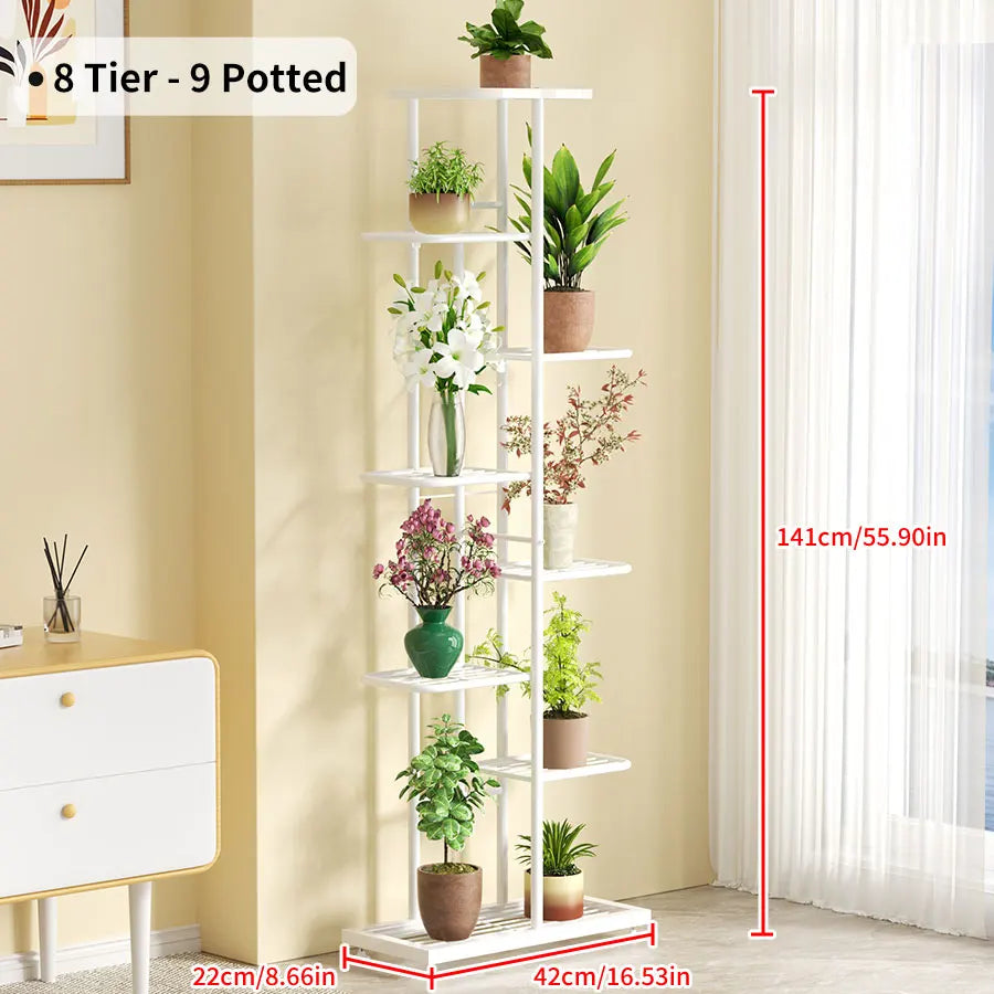 DecorBites™ Iron Plant Stand for Multiple Pots