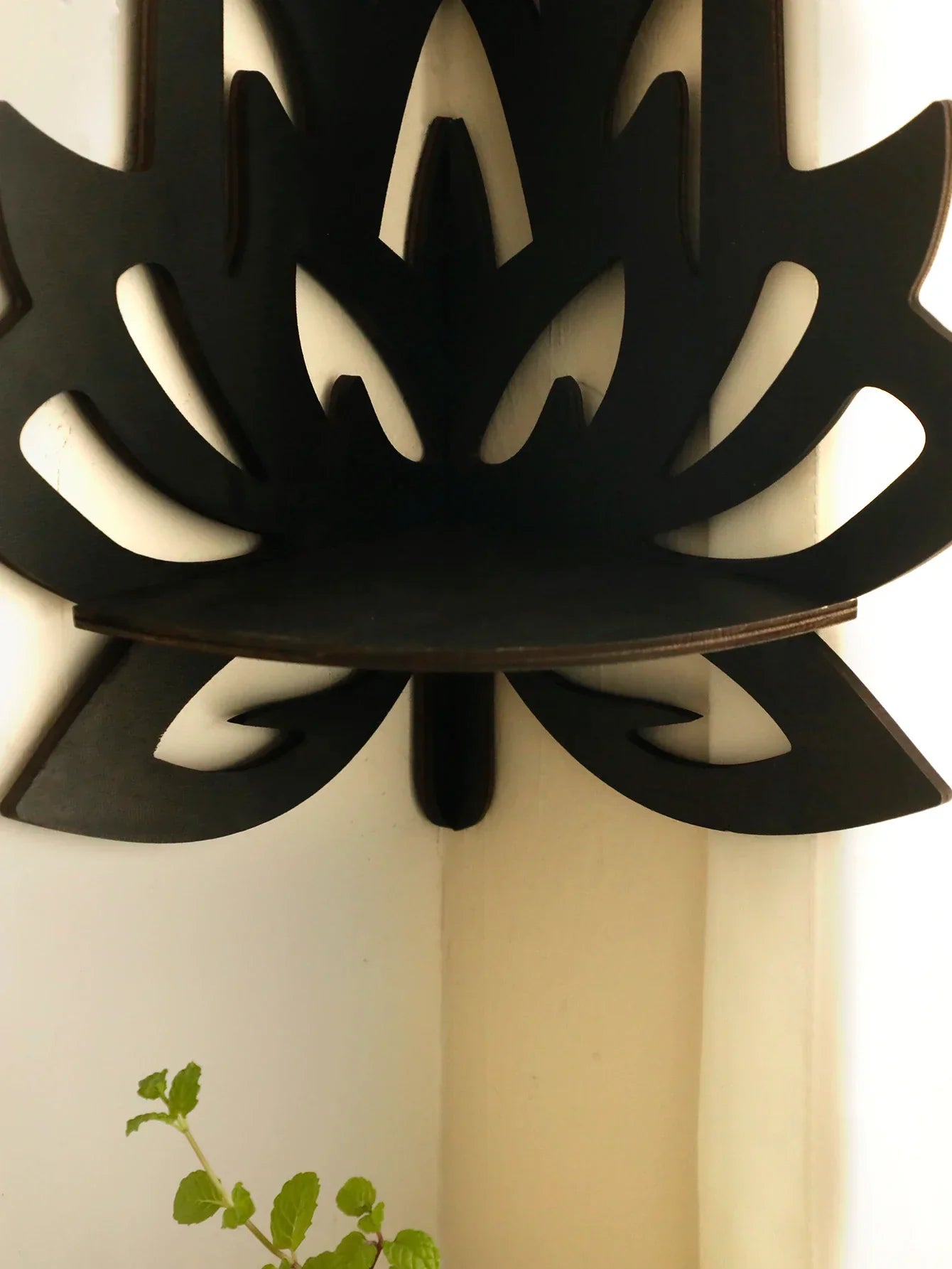DecorBites™ Lotus Floating Wall Shelf - Multi-Style Home Decor