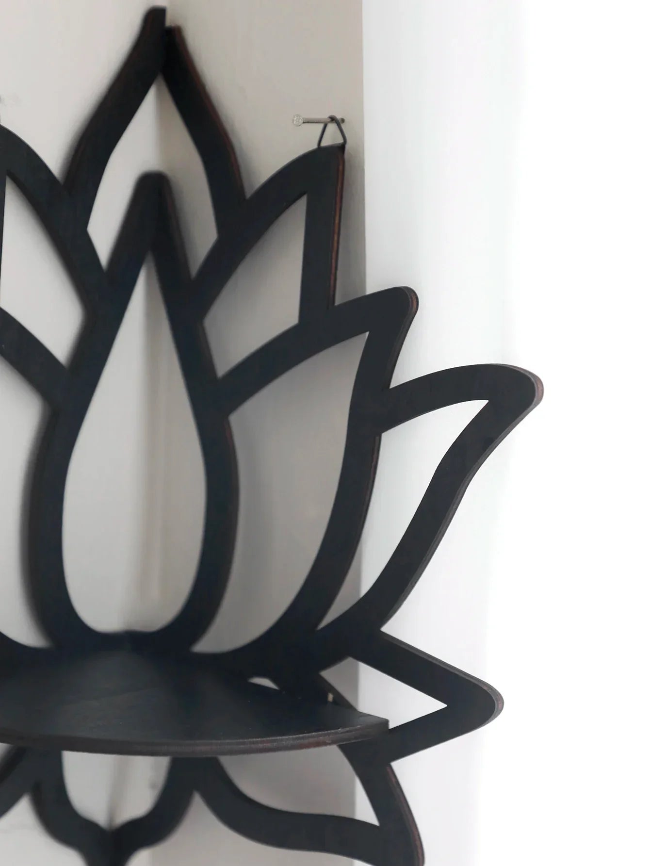 DecorBites™ Lotus Floating Wall Shelf - Multi-Style Home Decor