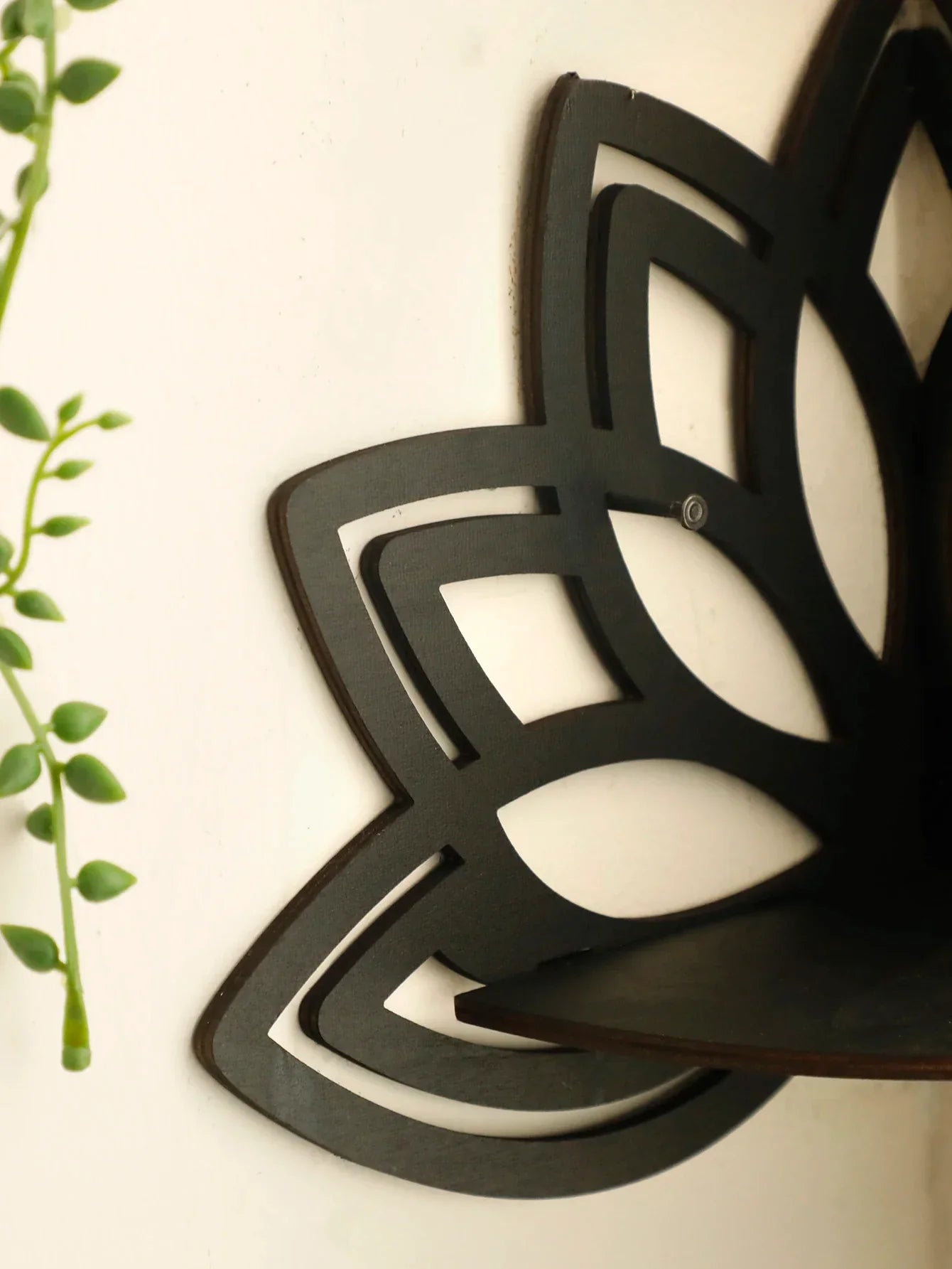 DecorBites™ Lotus Floating Wall Shelf - Multi-Style Home Decor