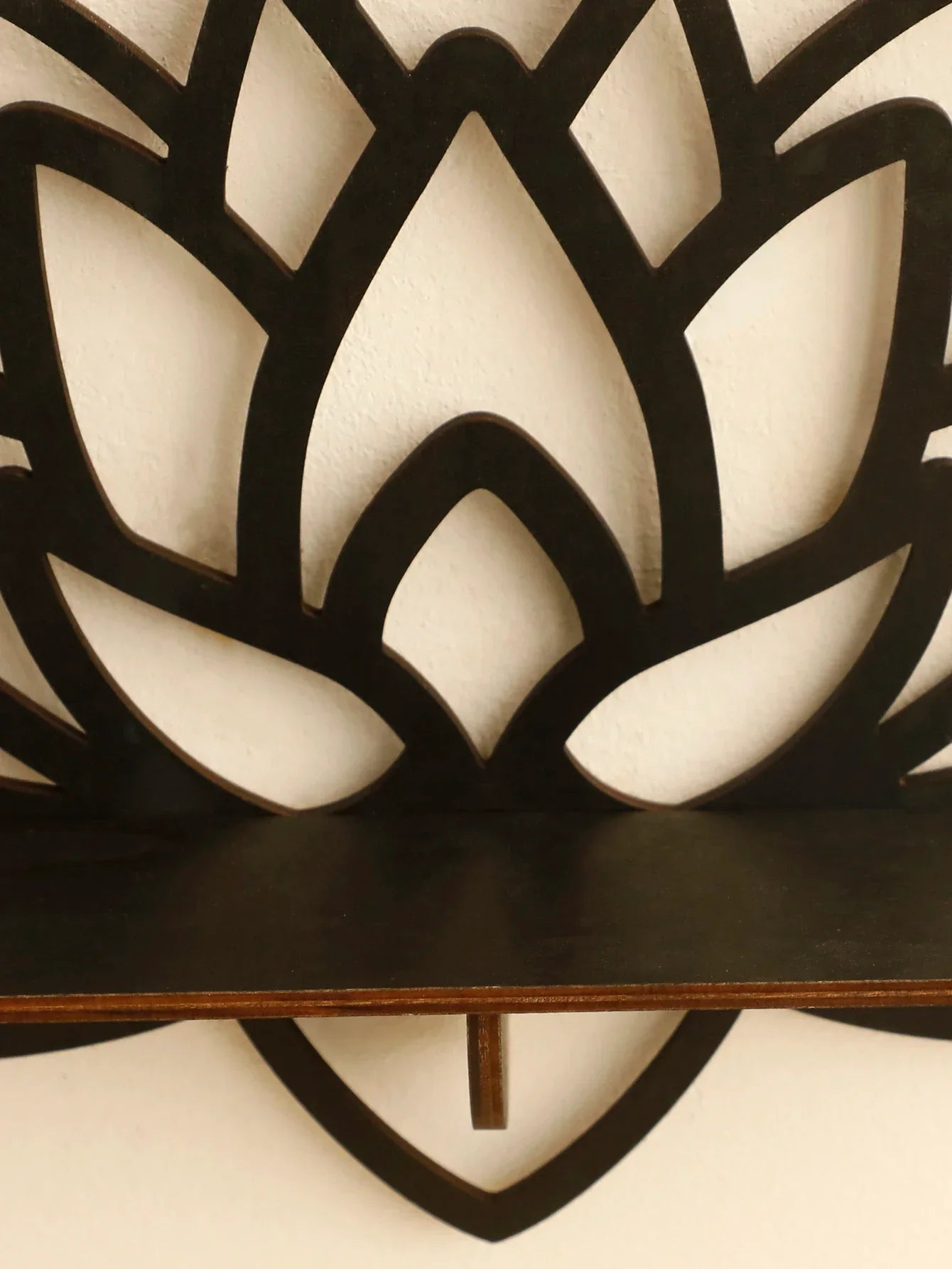 DecorBites™ Lotus Floating Wall Shelf - Multi-Style Home Decor