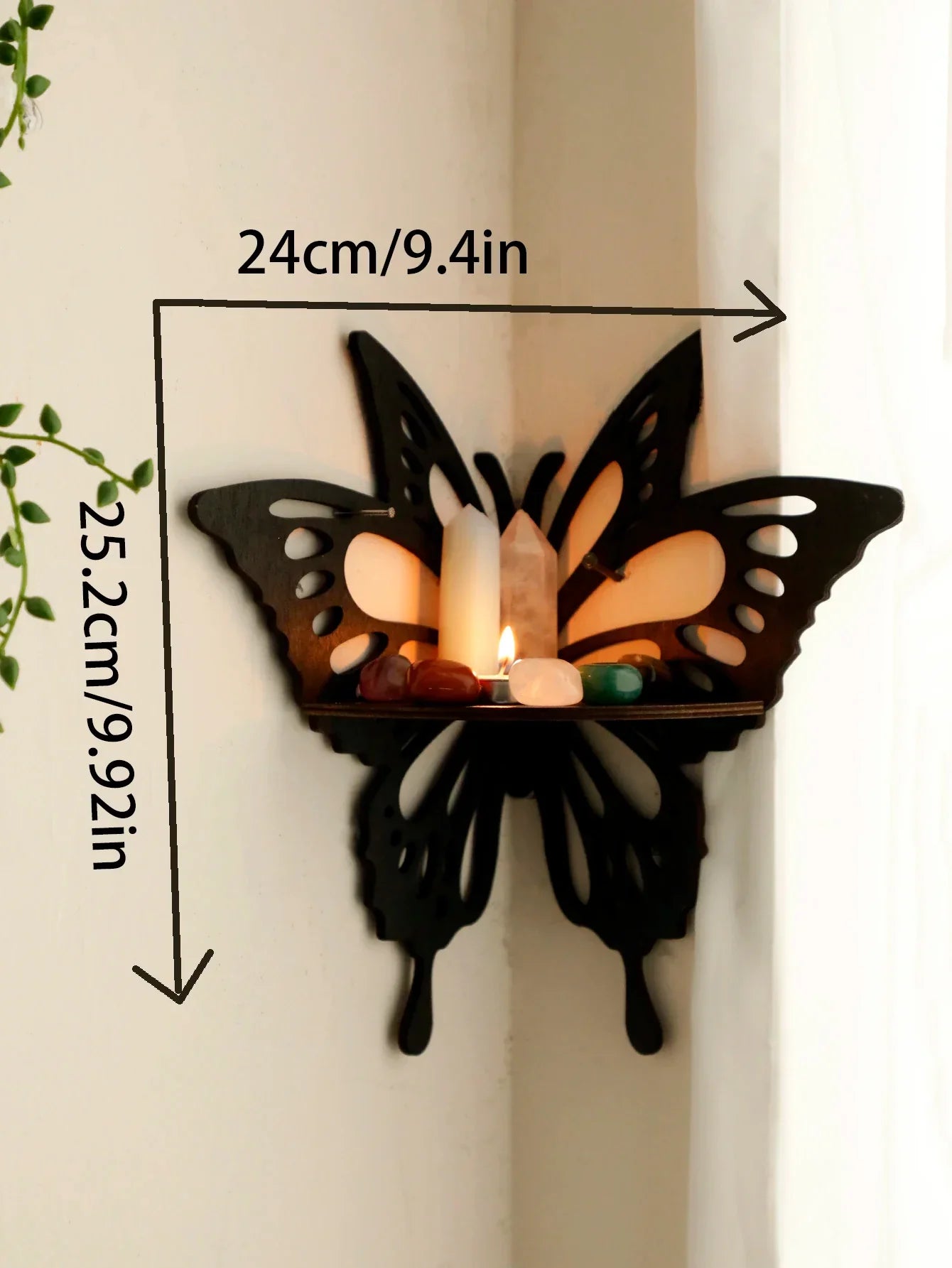 DecorBites™ Lotus Floating Wall Shelf - Multi-Style Home Decor
