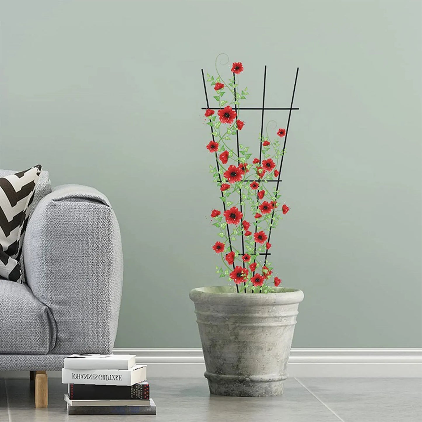 DecorBites™ Metal Garden Plant Stand for Indoor and Outdoor Growth