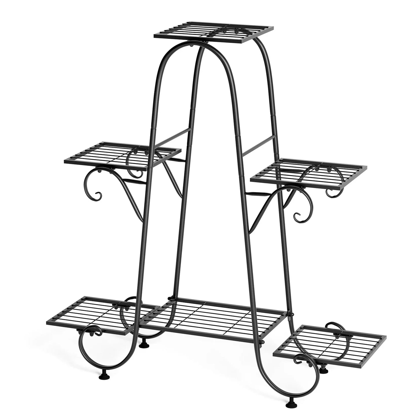 DecorBites™ Metal Plant Stand - 6 Tier Display Rack