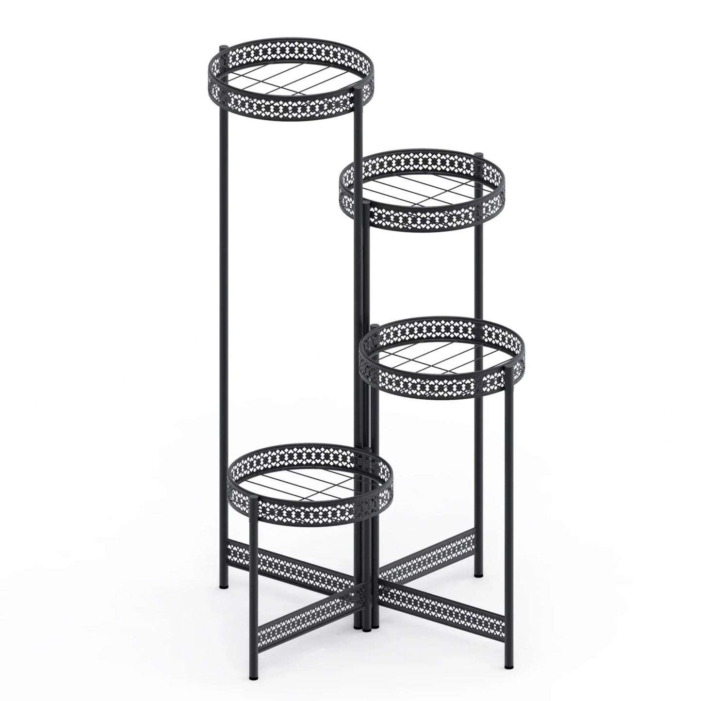 DecorBites™ Metal Plant Stand for Indoor and Outdoor