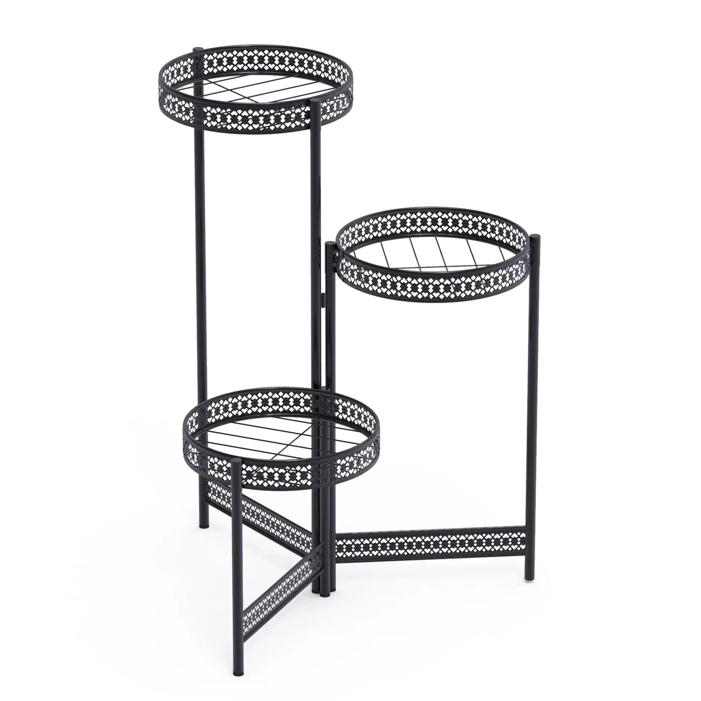 DecorBites™ Metal Plant Stand for Indoor and Outdoor