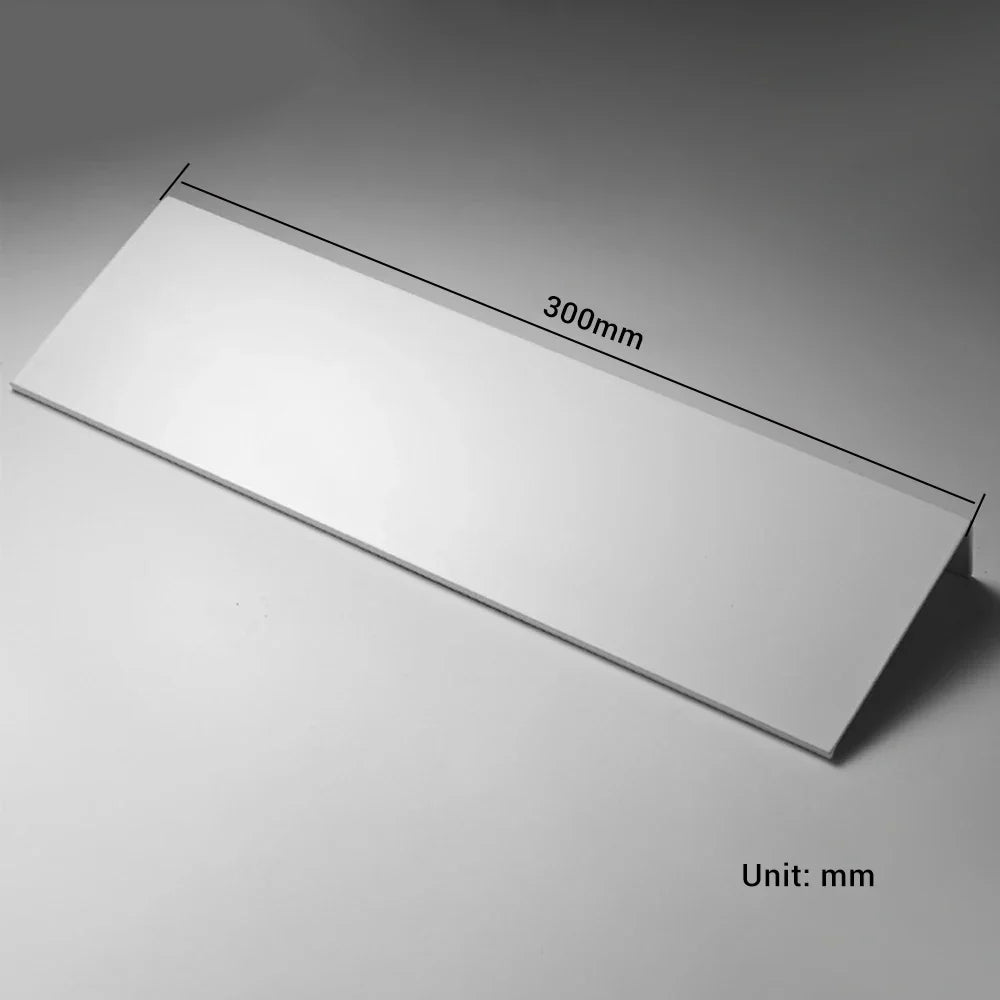 DecorBites™ Modern Black and White Wall-Mounted Organizer Shelf