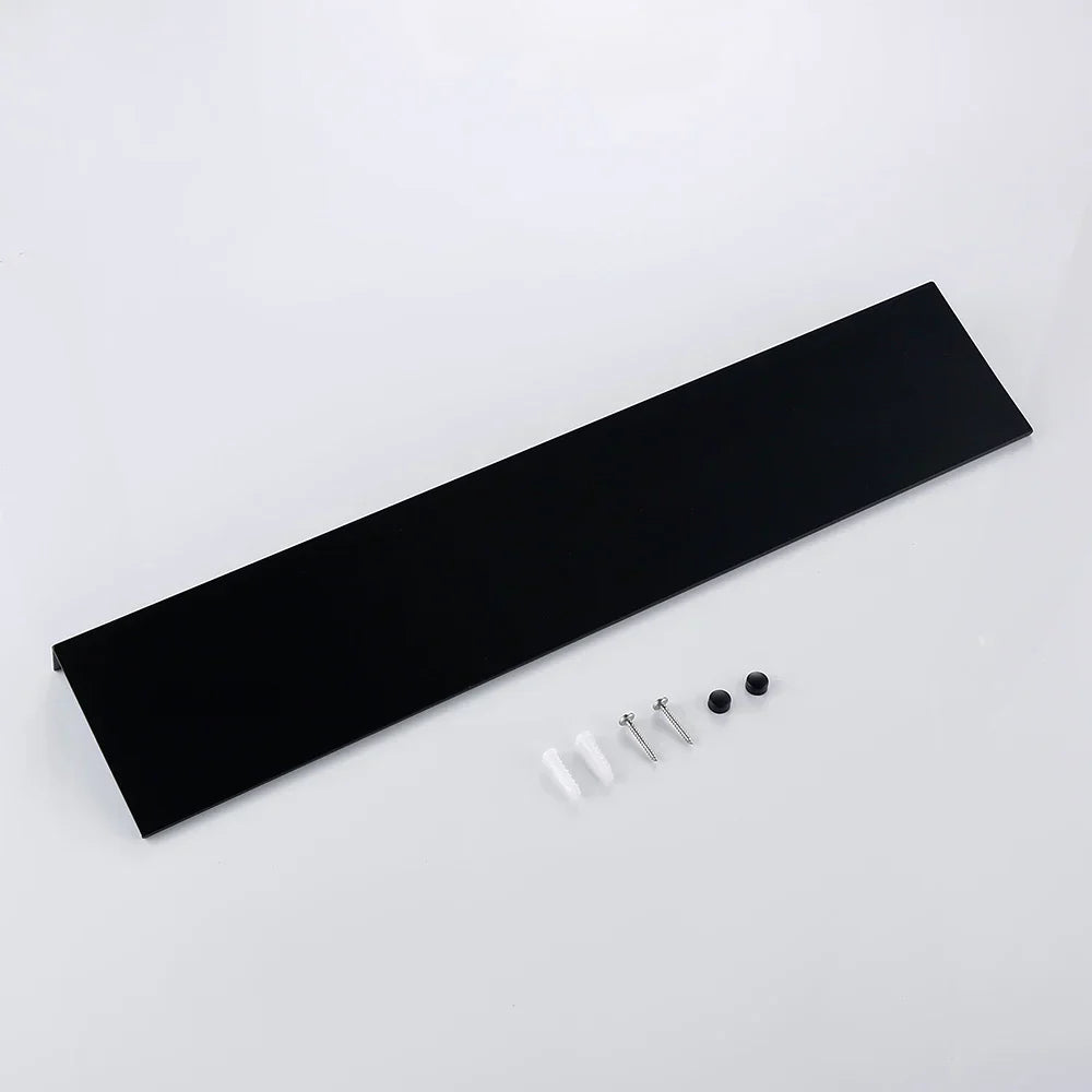 DecorBites™ Modern Black and White Wall-Mounted Organizer Shelf