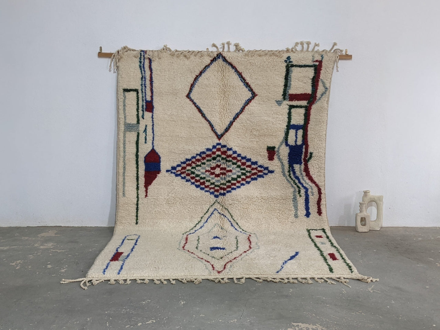DecorBites™ Moroccan Handmade Traditional Azilal Rug 300 X 210 cm