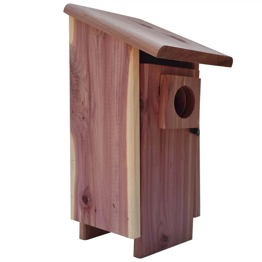 DecorBites™ Red Cedar Bluebird House with Mounting Pole