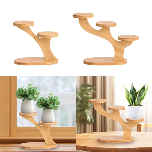 DecorBites™ Space-Saving Flower Pot Stand for Home and Office